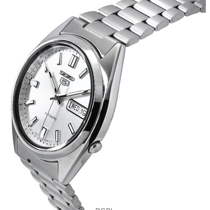 Refurbished Seiko 5 Silver Dial Automatic SNXS73K1 Men's Watch