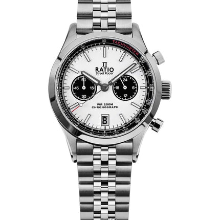 Ratio Street Racer Chronograph RTC022 200M Panda Dial Watch