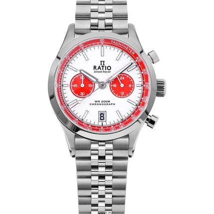 Ratio Street Racer Chronograph RTC025 200M Panda Dial Watch