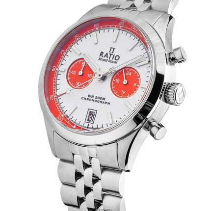 Ratio Street Racer Chronograph RTC025 200M Panda Dial Watch