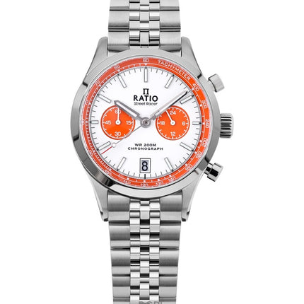 Ratio Street Racer Chronograph RTC026 200M Panda Dial Watch