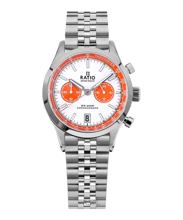 Ratio Street Racer Chronograph RTC026 200M Panda Dial Watch