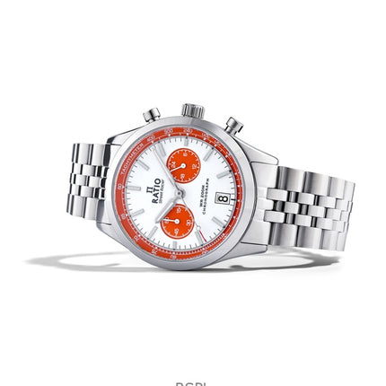 Ratio Street Racer Chronograph RTC026 200M Panda Dial Watch