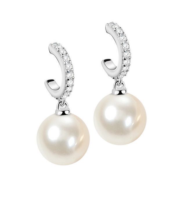 Morellato Perla Essenziale Silver Tone Earrings SANH03 For Women