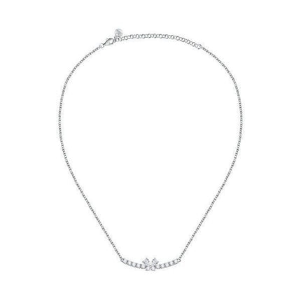Morellato Scintille Brass And Ninfea Plating Necklace SAQF06 For Women