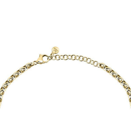 Morellato Abbraccio Gold Tone Stainless Steel Necklace SAUC02 For Women