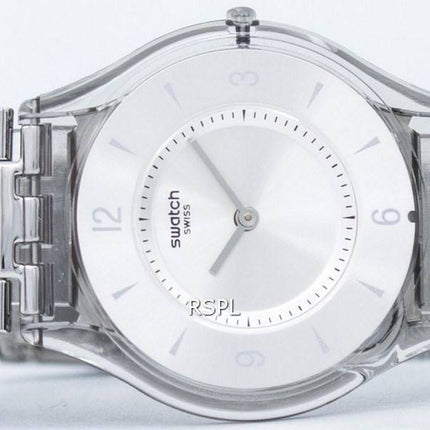 Swatch Skin Metal Knit Quartz SFM118M Women's Watch