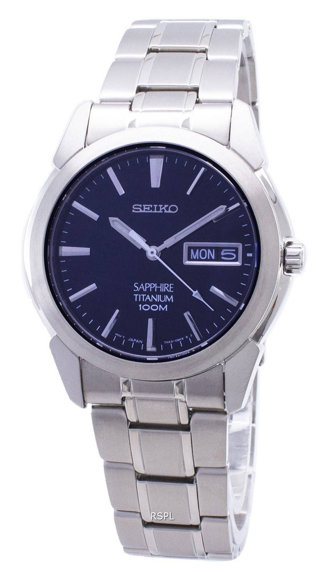 Refurbished Seiko Titanium Sapphire SGG729 SGG729P1 SGG729P Men's Watch