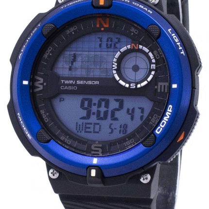 Casio Outdoor SGW-600H-2A SGW600H-2A Twin Sensor Quartz Digital Men's Watch