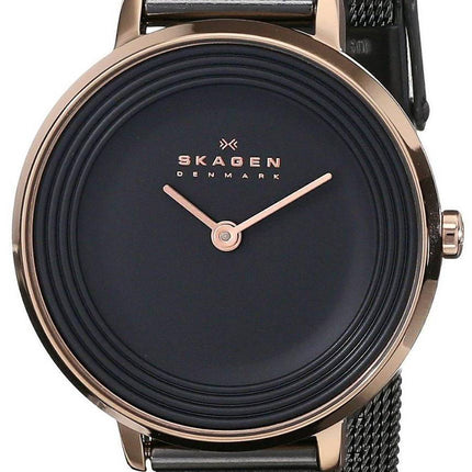 Skagen Ditte Quartz Grey Dial Mesh Bracelet SKW2277 Womens Watch