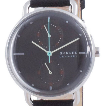 Skagen Horizont Grey Dial Leather Quartz SKW2930 Womens Watch