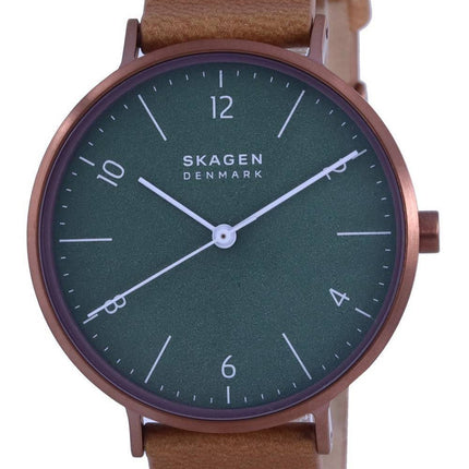 Skagen Aaren Naturals Green Dial Quartz SKW2973 Womens Watch