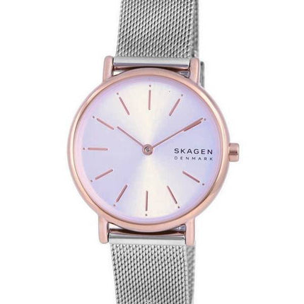 Skagen Signatur Stainless Steel Mesh Silver Dial Quartz SKW2997 Womens Watch