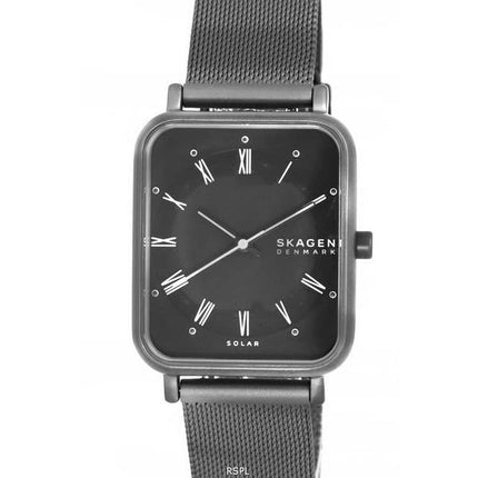 Skagen Ryle Stainless Steel Mesh Grey Dial Solar SKW3000 Womens Watch