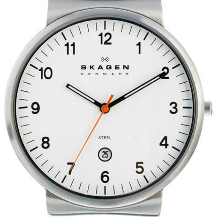 Skagen Klassic Ancher Leather Quartz SKW6024 Womens Watch
