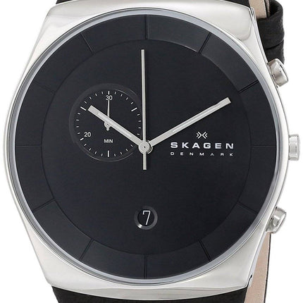 Skagen Havene Chronograph Quartz Black Dial SKW6070 Mens Watch