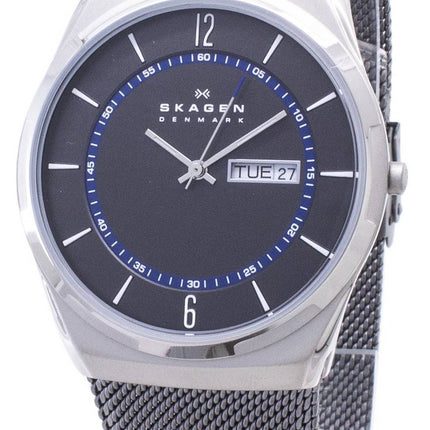 Skagen Melbye Grey Titanium Mesh Strap SKW6078 Men's Watch
