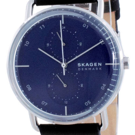 Skagen Horizont Blue Dial Leather Quartz SKW6702 Mens Watch