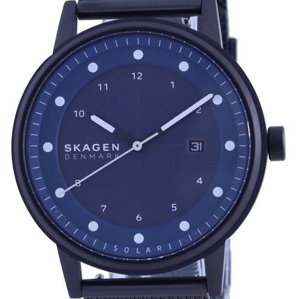Skagen Henriksen Blue Dial Stainless Steel Solar SKW6742 Mens Watch