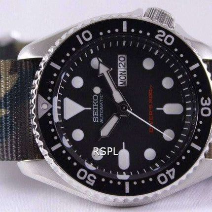 Seiko Automatic Diver's 200M Army NATO Strap SKX007K1-NATO5 Men's Watch