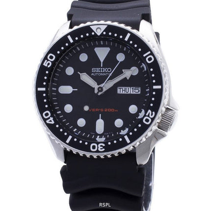 Refurbished Seiko Automatic Diver SKX007 SKX007K1 SKX007K Rubber Band Men's Watch