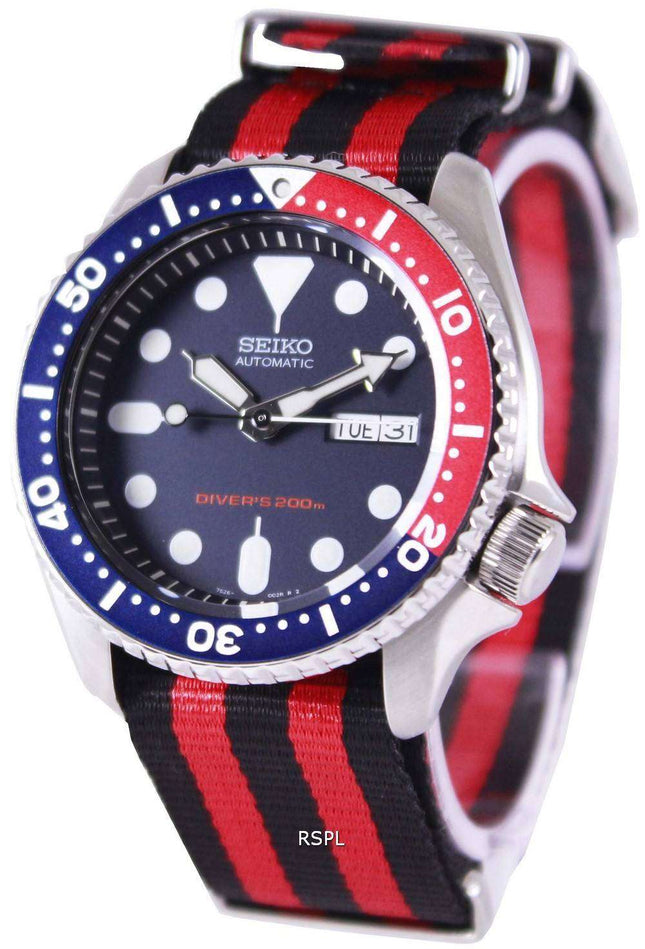 Seiko Automatic Diver's 200M NATO Strap SKX009K1-NATO3 Men's Watch