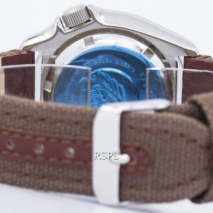 Seiko Automatic Diver's Canvas Strap SKX011J1-NS1 200M Men's Watch