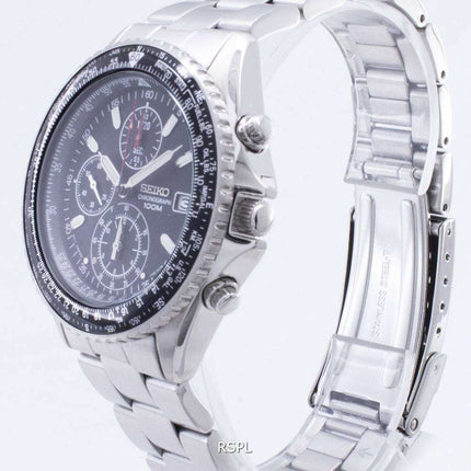 Seiko Flightmaster Pilot Slide Rule Chronograph SND253 SND253P1 SND253P Men's Watch