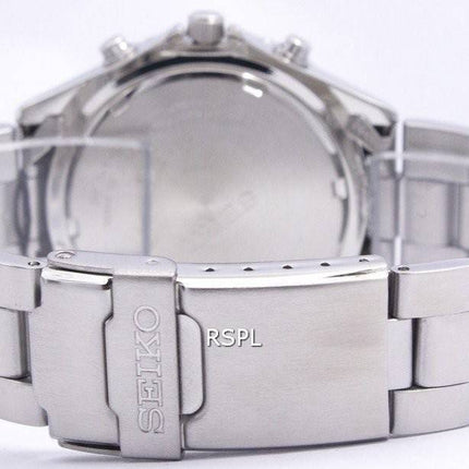 Refurbished Seiko Flightmaster Pilot Slide Rule Chronograph SND253 SND253P1 SND253P Men's Watch