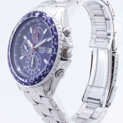 Seiko Flightmaster Pilot Slide Rule Chronograph SND255 SND255P1 SND255P Men's Watch