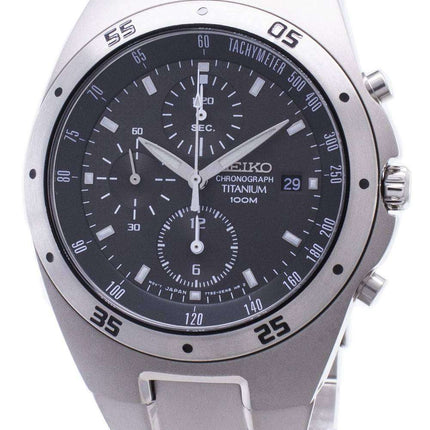 Seiko Titanium Chronograph SND419 SND419P1 SND419P Men's Watch