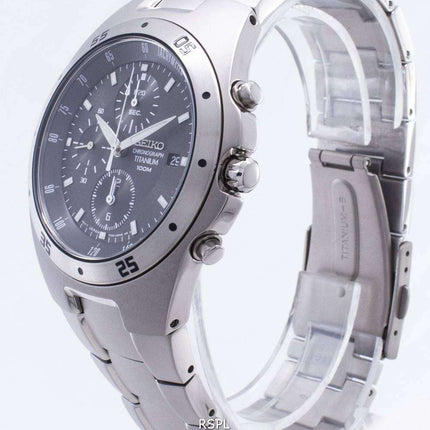 Seiko Titanium Chronograph SND419 SND419P1 SND419P Men's Watch
