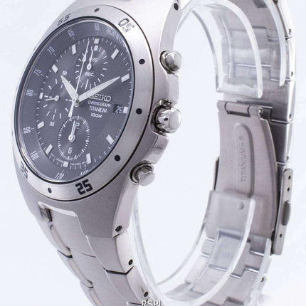 Seiko Titanium Chronograph SND419 SND419P1 SND419P Men's Watch
