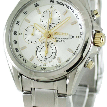 Seiko Titanium Chronograph SNDC95 SNDC95P1 SNDC95P Men's Watch