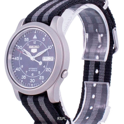 Seiko 5 Military SNK807K2-var-NATOS16 Automatic Nylon Strap Men's Watch