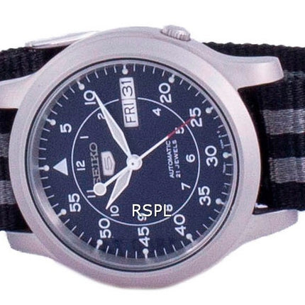 Seiko 5 Military SNK807K2-var-NATOS16 Automatic Nylon Strap Men's Watch