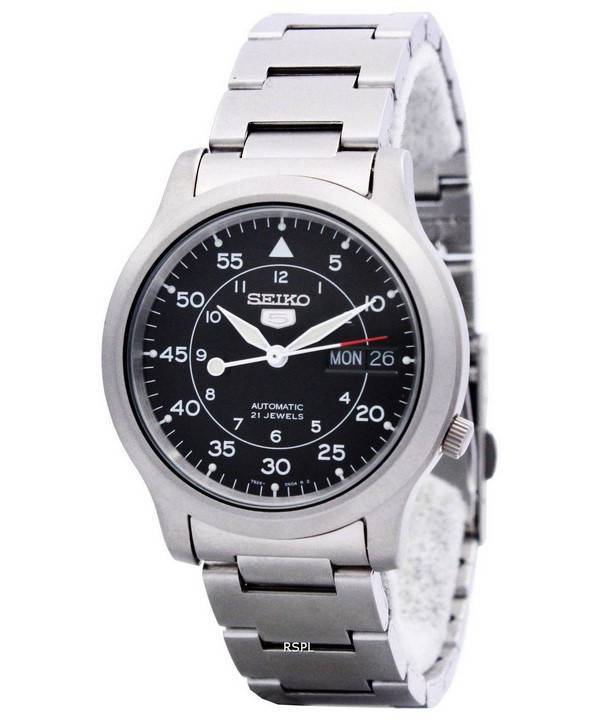 Refurbished Seiko 5 Automatic  SNK809 SNK809K1 SNK809K  21 Jewel  Men's Watch