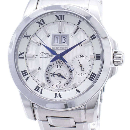 Seiko Premier Kinetic Perpetual SNP091 SNP091P1 SNP091P Men's Watch