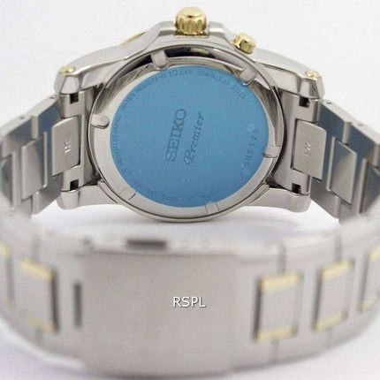 Seiko Premier Perpetual Calender SNQ148 SNQ148P1 SNQ148P Men's Watch