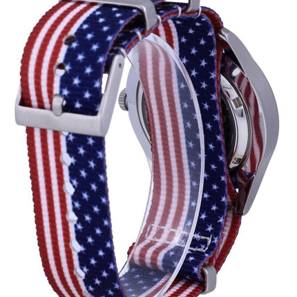 Seiko 5 Sports Automatic Polyester SNZG15J1-var-NATO27 100M Mens Watch