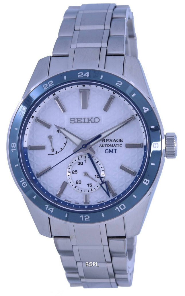 Seiko Presage Sharp Edged GMT Limited Edition Automatic SPB223 SPB223J1 SPB223J 100M Men's Watch