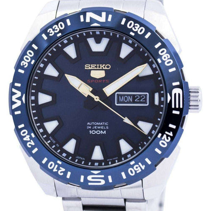 Refurbished Seiko 5 Sports Automatic 24 Jewels Japan Made SRP747 SRP747J1 SRP747J Men's Watch
