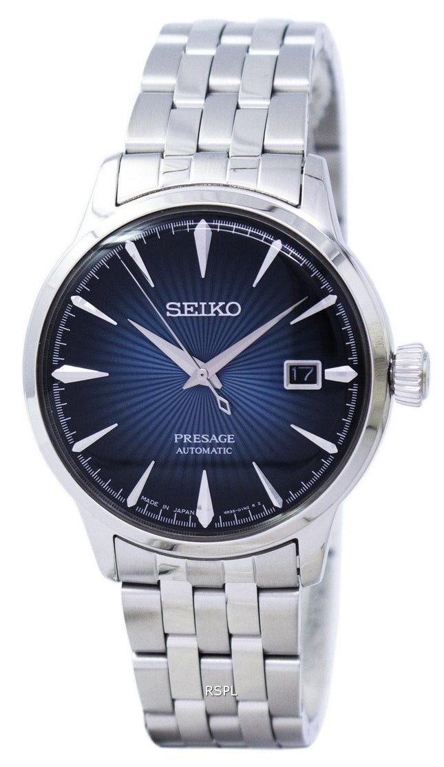 Seiko Presage Cocktail Automatic Japan Made SRPB41 SRPB41J1 SRPB41J Mens Watch