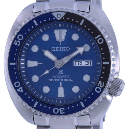 Seiko Prospex Save The Ocean Blue Dial Automatic Diver's SRPD21 SRPD21K1 SRPD21K 200M Men's Watch