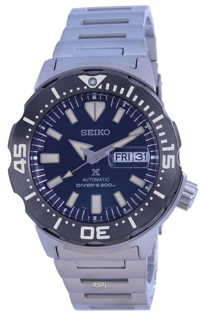 Seiko Prospex Monster Automatic Divers SRPD25 SRPD25K1 SRPD25K 200M Mens Watch