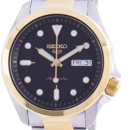 Seiko 5 Sports Black Dial Automatic SRPE60 SRPE60K1 SRPE60K 100M Men's Watch