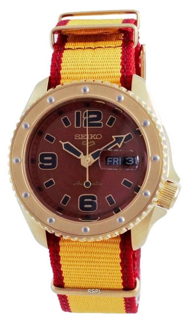 Seiko 5 Sports Street Fighter Zangief Limited Edition Automatic SRPF24 SRPF24K1 SRPF24K 100M Men's Watch