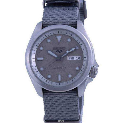Refurbished Seiko 5 Sports Cement Automatic SRPG63 SRPG63K1 SRPG63K 100M Men's Watch