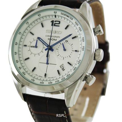Seiko Chronograph Tachymeter SSB095 SSB095P1 SSB095P Men's Watch