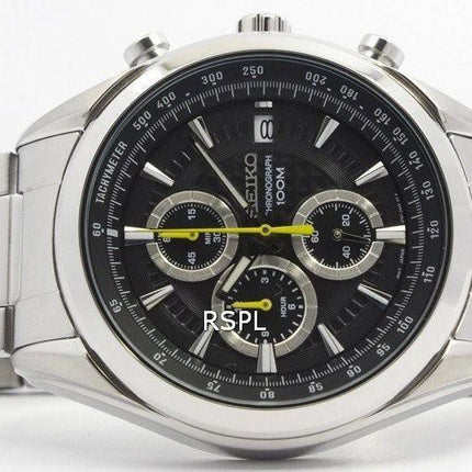 Seiko Quartz Chronograph SSB175 SSB175P1 SSB175P Men's Watch